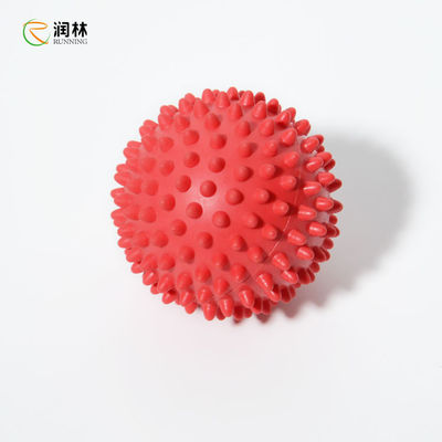 Шарик массажа йоги PVC Runlin материальный, шарик йоги 9cm спиковой