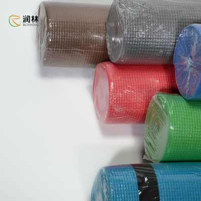 Цвет Анти--выскальзывания крена циновки PVC йоги толщины фитнеса 4-10mm тренировки различный