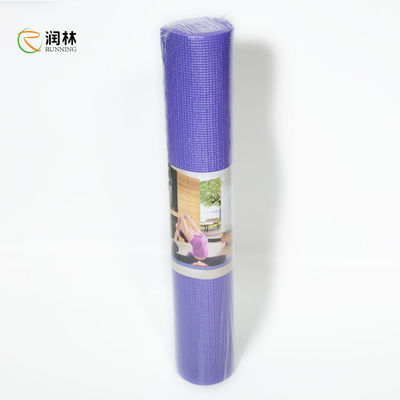 сейф циновки йоги PVC 173*61cm, текстурированная не циновка фитнеса выскальзывания толстая