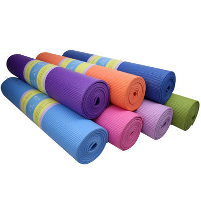 Напечатанный ролик циновки йоги фитнеса PVC красочный с изготовленным на заказ