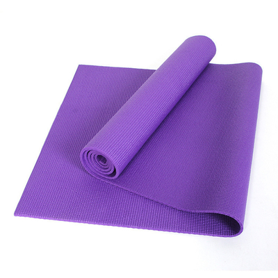 Циновка йоги PVC Eco разминки пола Pilates не смещает с ремнем нося