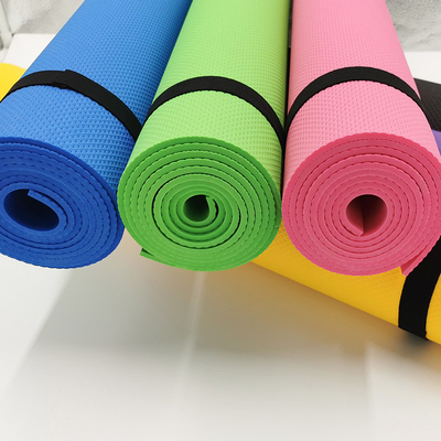 Циновка йоги природного каучука Eco дружелюбная 4mm циновки йоги ЕВА тренировки фитнеса