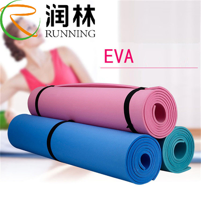 Домашняя разминка спортзала тренировки резвится выскальзывание толстой циновки йоги пены ЕВА анти-