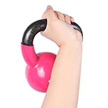 Тренировка Kettlebell прочности литого железа тела пинка твердая для домашней разминки спортзала 9