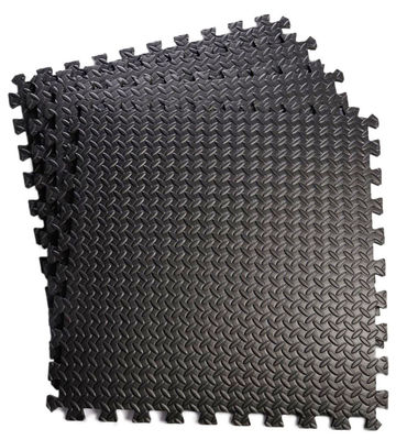 Не сместите черная циновка тренировки головоломки с плитками дополнительной толстой ЕВА пены 1/2» блокируя